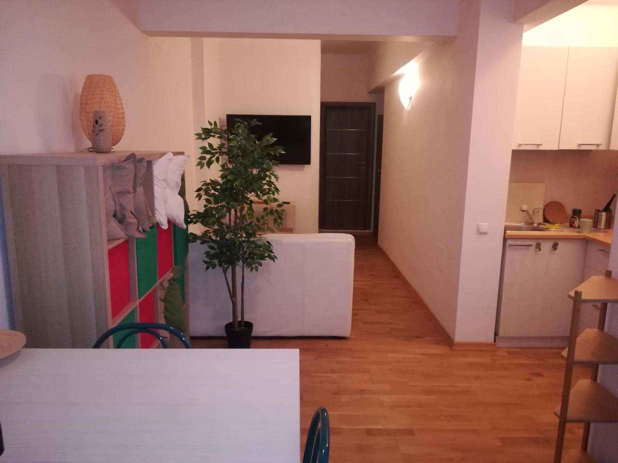 בוקרשט Anastasia Balcescu Apart 4 Self Check In Code From 2Pm Kitchen And Bedroom מראה חיצוני תמונה