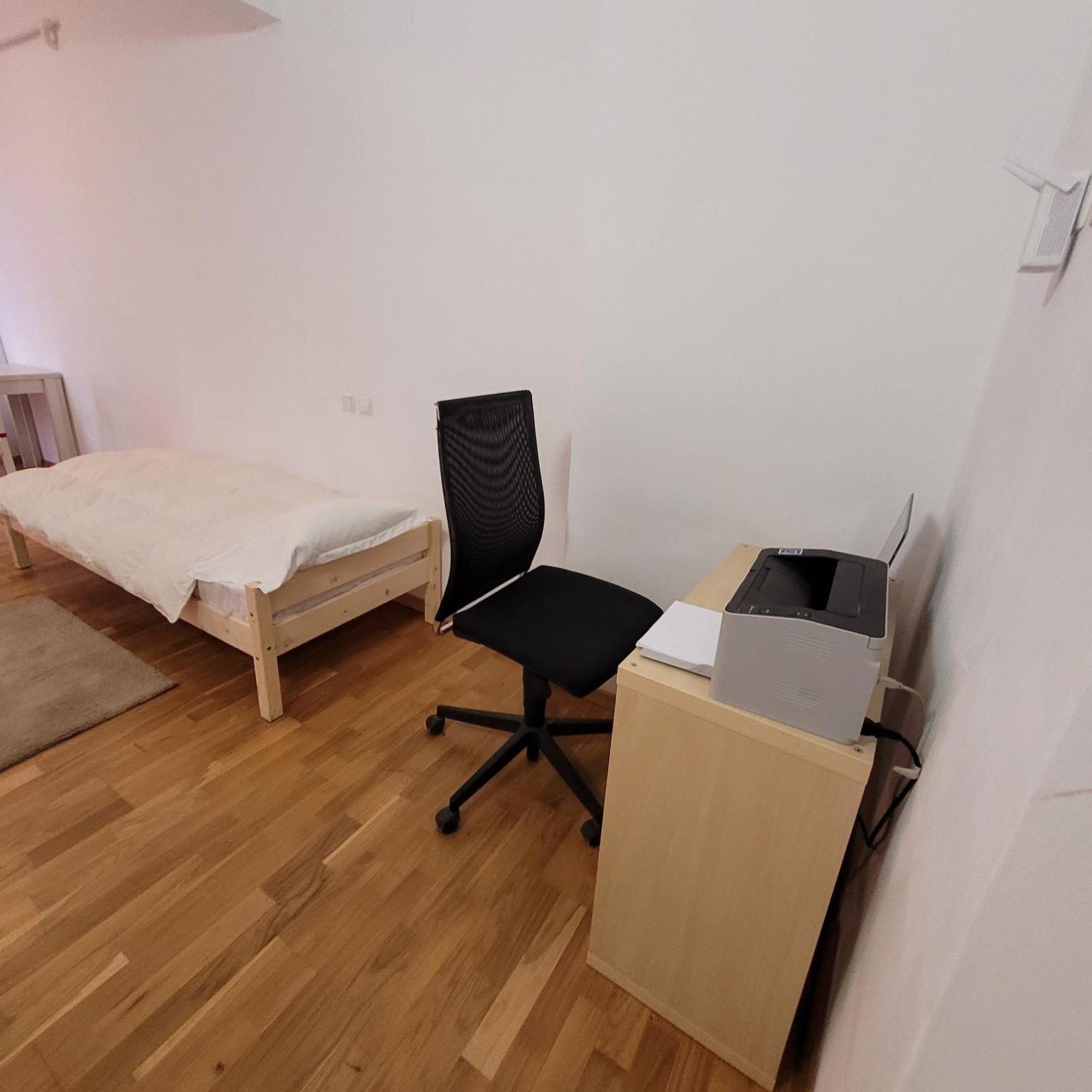 בוקרשט Anastasia Balcescu Apart 4 Self Check In Code From 2Pm Kitchen And Bedroom מראה חיצוני תמונה